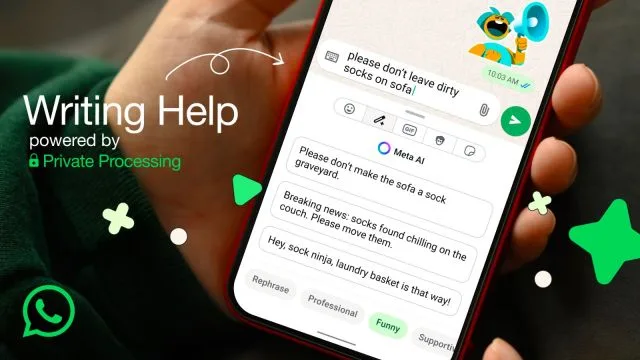 WhatsApp'a AI Yazma Yardımı Özelliği Geliyor